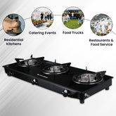 Candes gas stove - efficient cooking for families